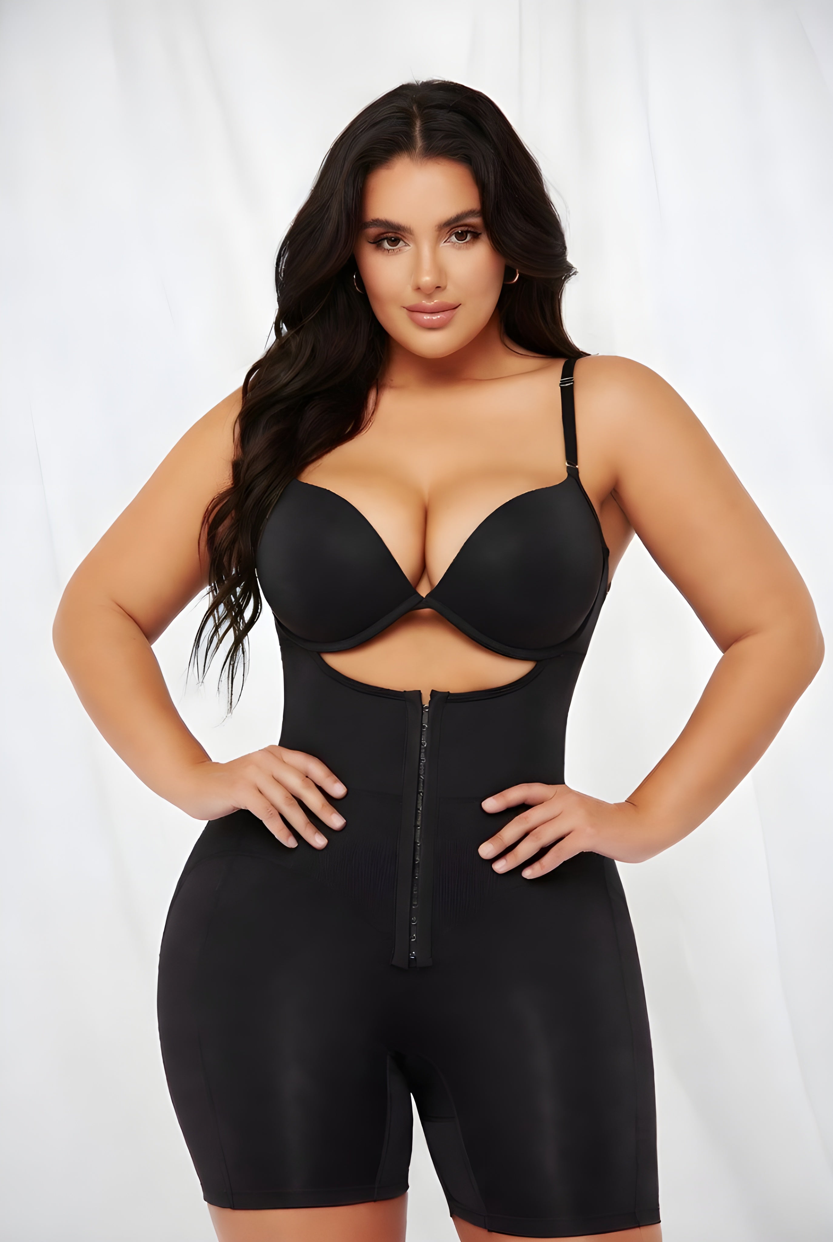 Shapewear Bodysuit Shapewear for Women Tummy Control Bodysuit Full Body Shaper for Women Body Shapewear Faja Colombiana (Black XX-Large)