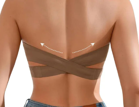 Women's Strapless Bra Cross No Steel - Bra